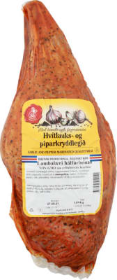 Hvítlaukspipar stutt læri lt
