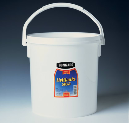 Hvítlaukssósa Gunnars 4ltr