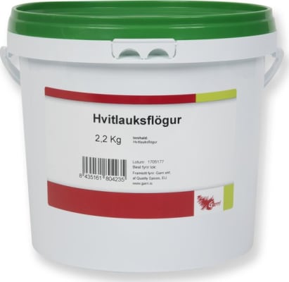Hvítlaukur flögur 2,2kg