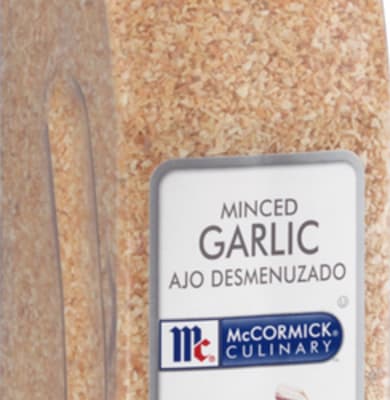 Hvítlaukur mulinn