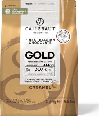 Hvítt karamellusúkkulaði Gold 30% 2,5kg