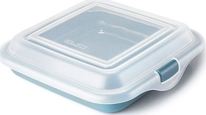 Ibili Áleggsbox blátt 14x14x3.6cm