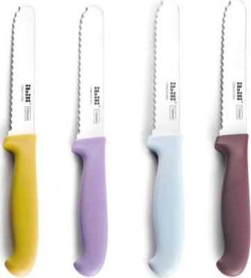 Ibili Ávaxtahnífur 4mism rún tenntir 1stk