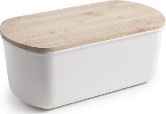 Ibili Brauðbox hvítt m/bambusloki