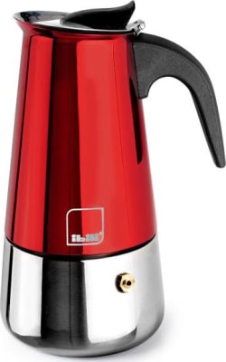 Ibili Espresso kaffikanna  6bolla Rosso