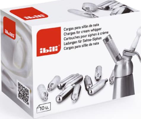 Ibili Gashylki fyrir rjómasprautur 10 stk