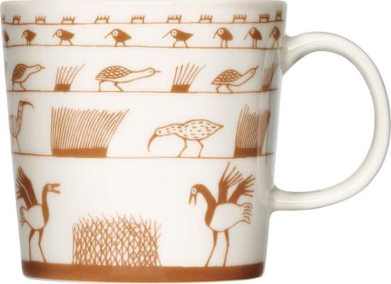 iittala OIVA TOIKKA Birds krús 0,3ltr brown