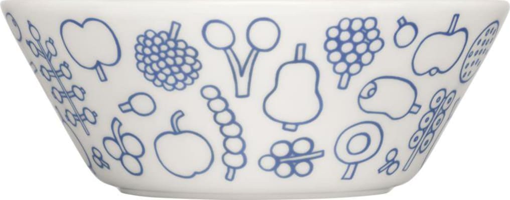iittala OIVA TOIKKA Frutta skál 15cm light blue