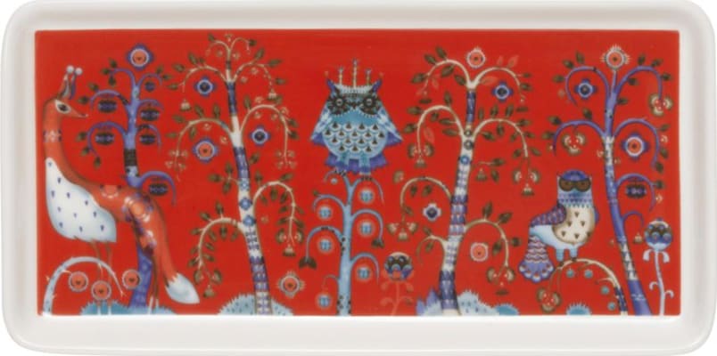 iittala TAIKA diskur 12x24cm red