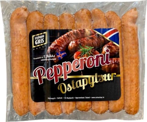 Pepperoni ostapylsur 750 gr