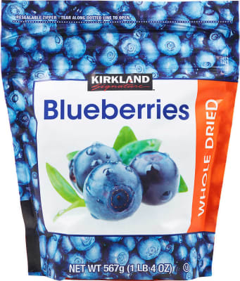 Kirkland Signature Whole Dried Blueberries 20 Oz