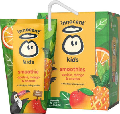 Innocent Kids Appelsínu, Mango og Ananas 150ml