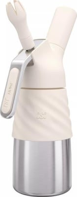 ISI Rjómasprauta 0,25ltr stál/ivory hvít Creative whip