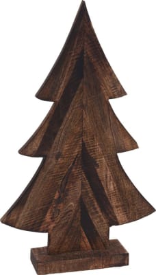 Jólatré 32cm á fæti, viður