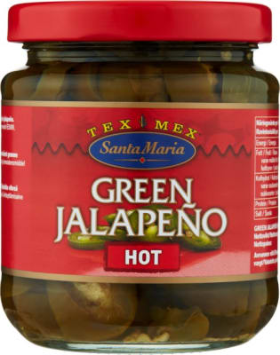 Jalapeno grænn hot 215g