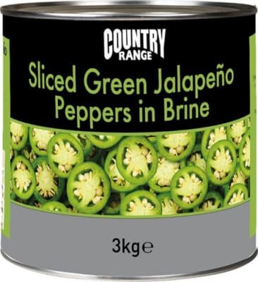 Jalapeno skífur 3 kg