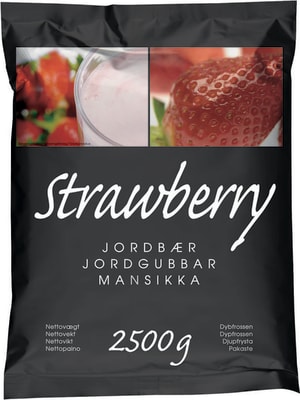 Jarðarber A-frost 2,5kg