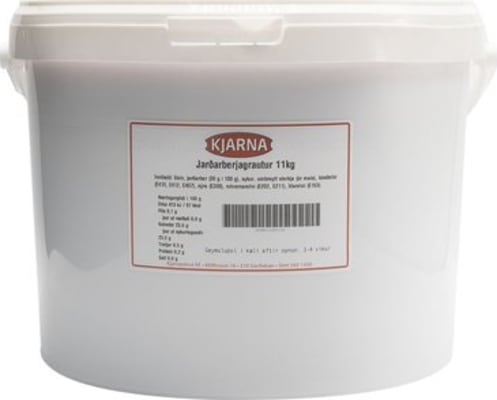 Jarðarberjagrautur fata 11kg