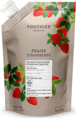 Jarðarberjapúrra 1 kg Ponthier