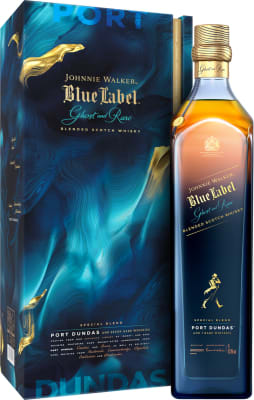 Johnnie Walker Blue Label Ghost & Rare frá Port Dundas