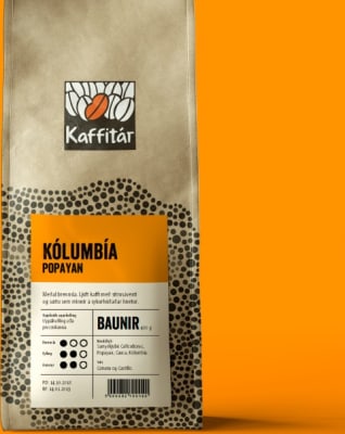 Kólumbía  250 gr malað