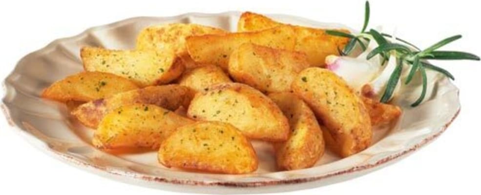 Kartöflur bátar wedges hvítlauksjurta 4x2,5 kg Lutosa