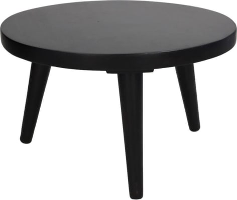 Kersten Diskur á þremur fótum viður 25,4x25,4x15,2cm black