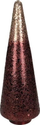 Kersten Jólatré gler 12x12x34cm burgundy