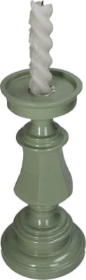 Kersten Kertastjaki 11x11x25cm artichoke green