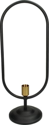 Kersten Kertastjaki hringur 14.7x11x36.3 metal black