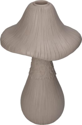 Kersten Kertastjaki sveppur 15x15x24 poly beige
