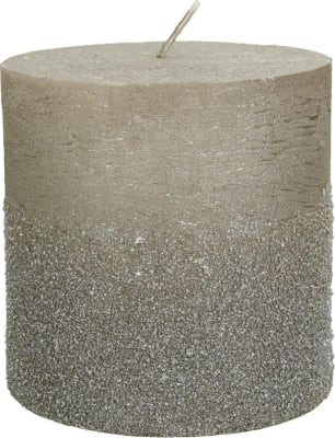 Kersten Kerti kubbur 10x10x10cm champagne glitter