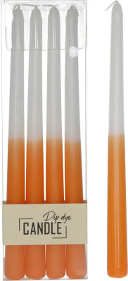 Kersten Kerti tvílit 30cm 4stk í kassa white/orange