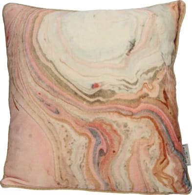 Kersten Púði flauel waves 45x45cm pink