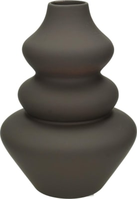 Kersten Vasi leir 15x22cm brown