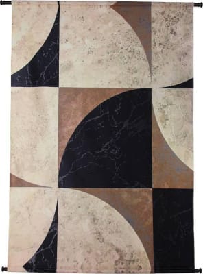 Kersten Veggteppi marmari 105x136 velúr natur mix color
