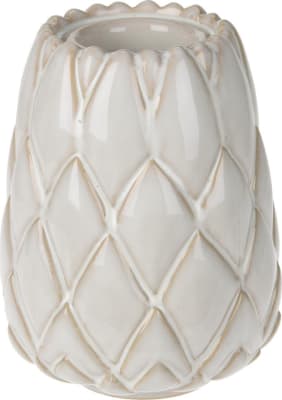 Kertastjaki 14cm ætiþistill natur white