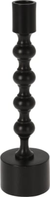 Kertastjaki 23cm renndur black