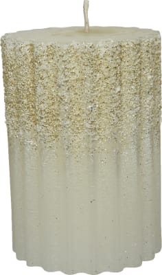 Kerti Metallic Hvítt 7x10cm. (20)