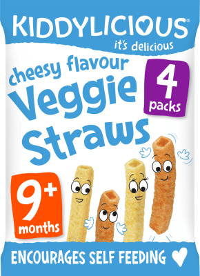 Kiddylicious Cheesy Straws Multipack