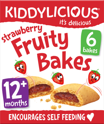 Kiddylicious Fruity Bake m/Jarðaberjum