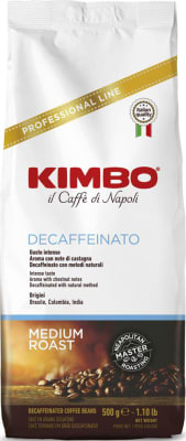 Kimbo Espresso Decaff Baunir 500g