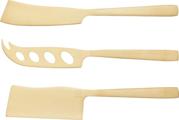KitchenCraft Artesá ostahnífar 3stk gold