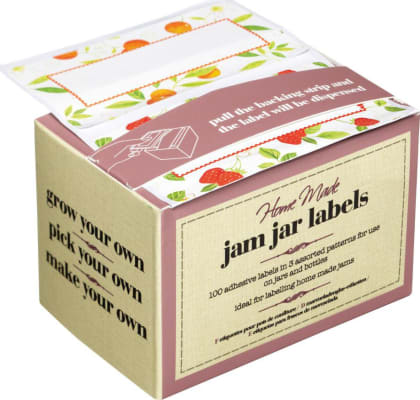 KitchenCraft Home Made límmiðar 100stk á krukkur/flöskur