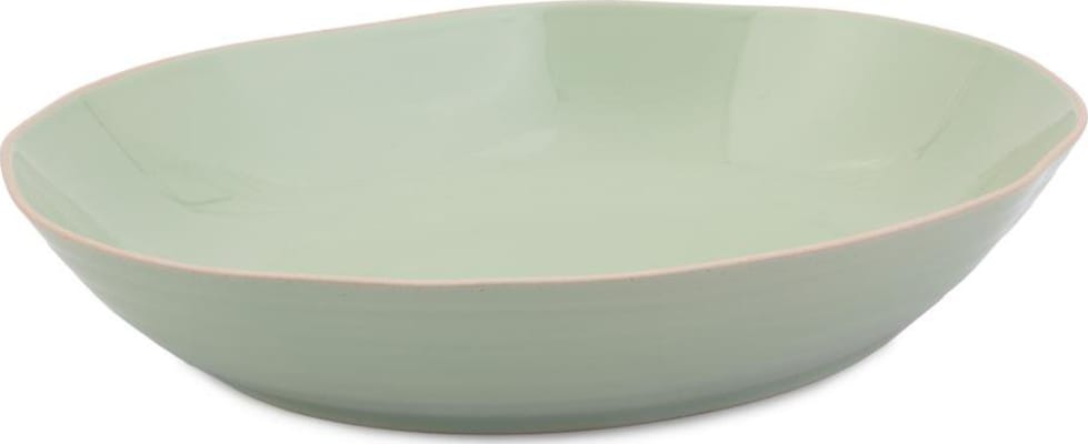 KitchenCraft Jamie Oliver Big Love Bowl, Stoneware, 39cm, Green