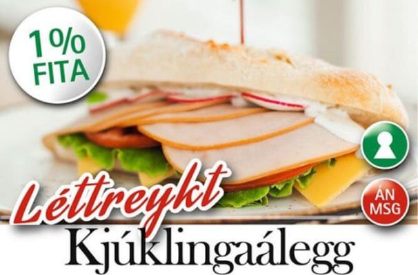 Kjúklingaálegg reykt bréf 95g/stk