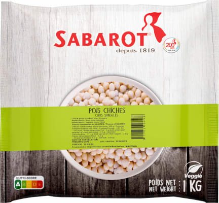 Kjúklingabaunir frystiv. IQF 1kg (6 stk/ks)