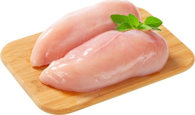 Kjúklingabringur (90-110g/stk) 4x2500g
