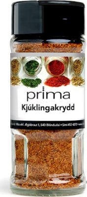 Kjúklingakrydd 70g *10 glös