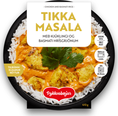 Kjúklingur Tikka Masala 410g / 12 í kassa - ÞYKKVABÆJAR